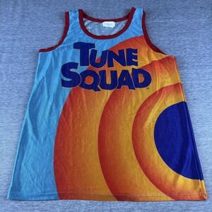 Space Jam Adult Size Med TUNE SQUAD Tank‎ Top Shirt Warner Bros. New Legacy